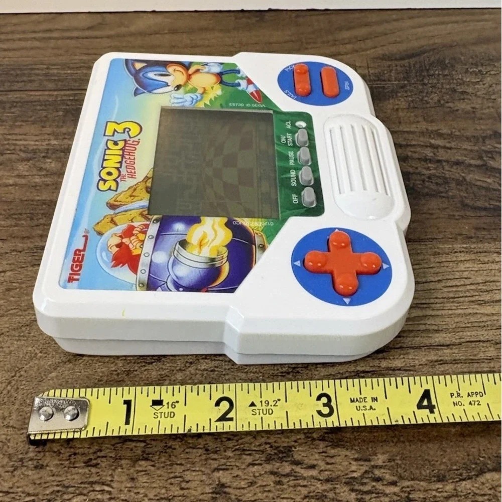 Handheld Sonic The Hedgehog 3 Game Hasbro Tiger Electronics LCD 2020